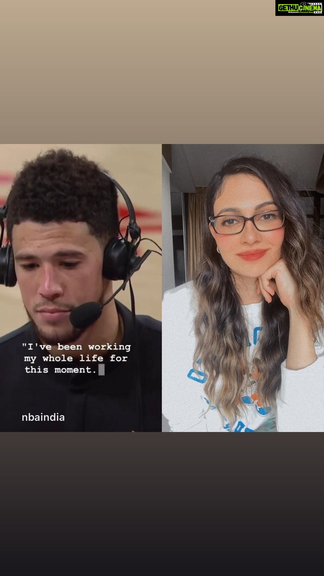 Simran Kaur Mundi Instagram - Is #TuesdayMotivation a thing? 🤔 Head over to @NBAIndia to remix this reel! . #NBAPlayoffs #nbaindia #basketballislife