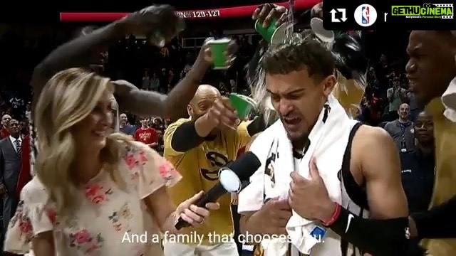 Simran Kaur Mundi Instagram - I had goosebumps watching thisđŸ¤© its truly more than basketball. It’s what connects us all and keeps us coming back for more. That’s the #NBA. #ThatsGame . #nbaindia #hoops #basketballislife
