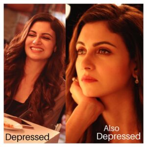 Simran Kaur Mundi Instagram - There is no “this is what depression looks like” 
Sometimes people with the brightest smiles have the deepest sorrow hidden inside.
And if you know someone who is going through #depression be there for them. Listen to what they are saying. Its not easy to understand and be a friend to someone who is depressed, but when u do, it will be The kindest, Noblest and the Best things you will ever do.
Please please be kind to one and all, you never know whose fighting a battle on the inside🙏 #mentalhealthmatters #depressionhelp