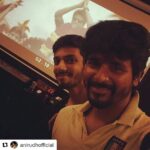 Sivakarthikeyan Instagram - #Repost @anirudhofficial with @repostapp ・・・ Heartfelt thanks for your never seen before response to the album of #Remo! YOU HAPPY = WE HAPPY 😀 Much love, SnA