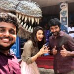 Sivakarthikeyan Instagram – Back to the sets of #SK14 👍😊 @ravikumar_dir @rakulpreet @24amstudios