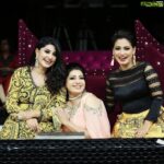Sneha Instagram - Awesome time with these lovely lady's @poojag.umashankar n priya raman. Outfit @geetuhautecouture n jewels @jcsjewelcreations .