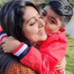 Sneha Instagram – sUnkissed n sOnkissed #scotland #momslove❤️ #momnson #sonlove Edinburgh, United Kingdom