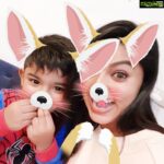 Sneha Instagram - Jus fun#love#son&mom