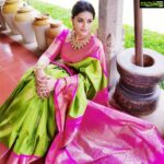 Sneha Instagram – In love wit this saree n colour… thanx to @rekegad