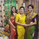 Sneha Instagram - #varamahalakshmipooja #friendslikefamily #blessed