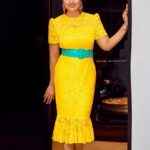 Sneha Instagram – East r west yellow is the best #yellowdress #momdress 

@geetuhautecouture