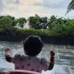 Sneha Instagram – Blissful afternoon #rainlover #mylittleworld #mylittleprincess