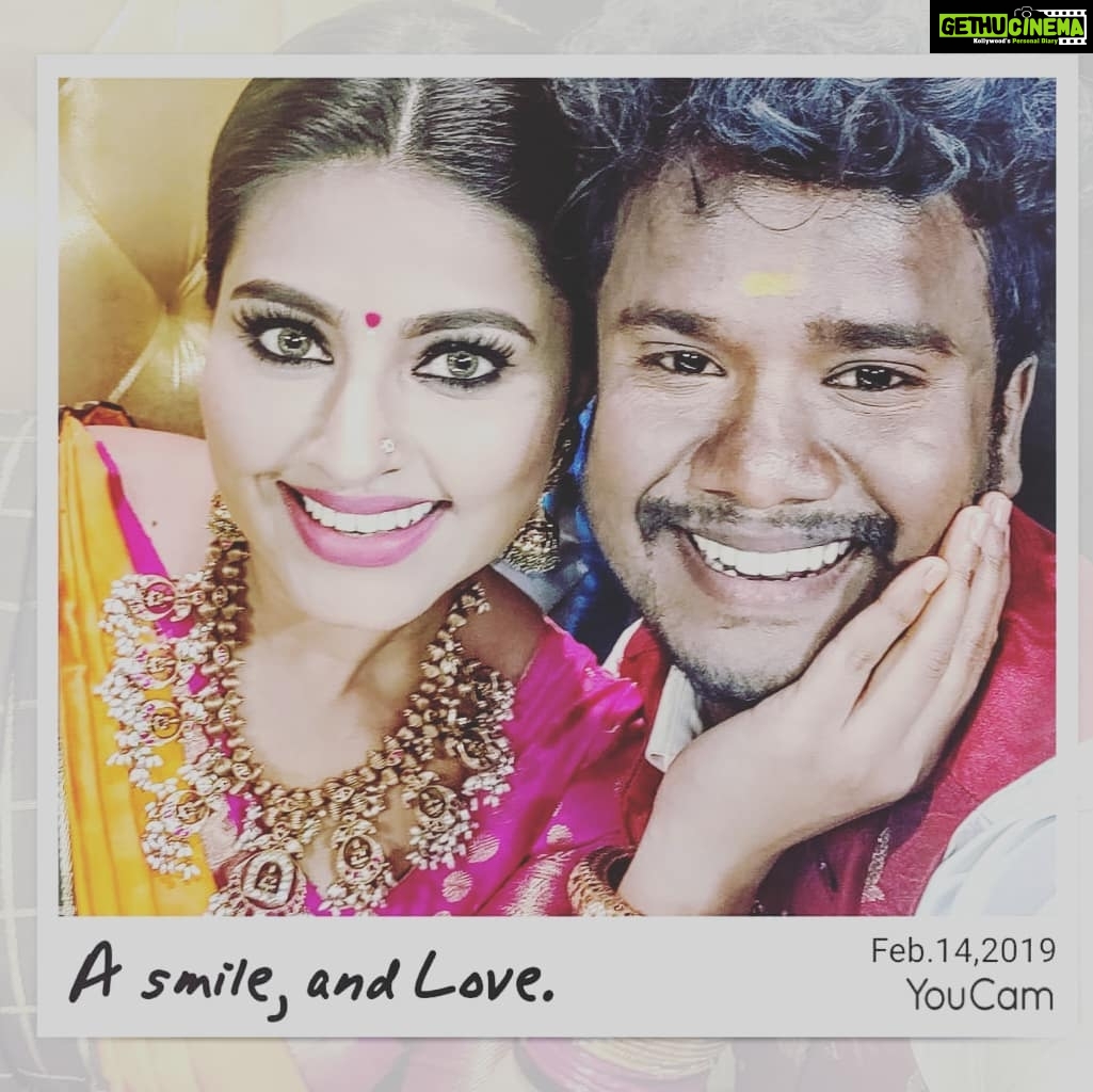 Sneha Instagram - My dearest thambi @kaliveerapathiran fabulous dancer n a grt person. Wish u many more success๐๐๐ Link in bio https://youtu.be/aHp1cNluvvw