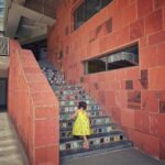 Soha Ali Khan Instagram – Taking the first step – literally and metaphorically. #alwaysascending #big school