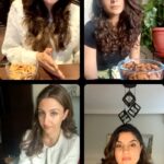 Soha Ali Khan Instagram - We re all nuts about almonds ! Watch @drgeetika @mipalkarofficial @archanaapania and myself talk about the beauty benefits of this super food 💪🏻 Almonds contain healthy fats and vitamin E that have been shown to impart anti-aging properties that may benefit skin health and they're also a healthy source of energy to help keep you active through the day #almonds #beauty #skincare #fitness #skinhealth