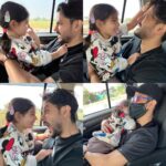 Soha Ali Khan Instagram – The many faces of childhood #happychildrensday @kunalkemmu #roadtrip