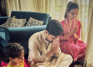 Soha Ali Khan Instagram - Happy Diwali 🪔 may love and light illuminate every dark corner of your home and heart ♥️ @kunalkemmu