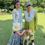 Soha Ali Khan Instagram - Three generations of women! (and a dog)