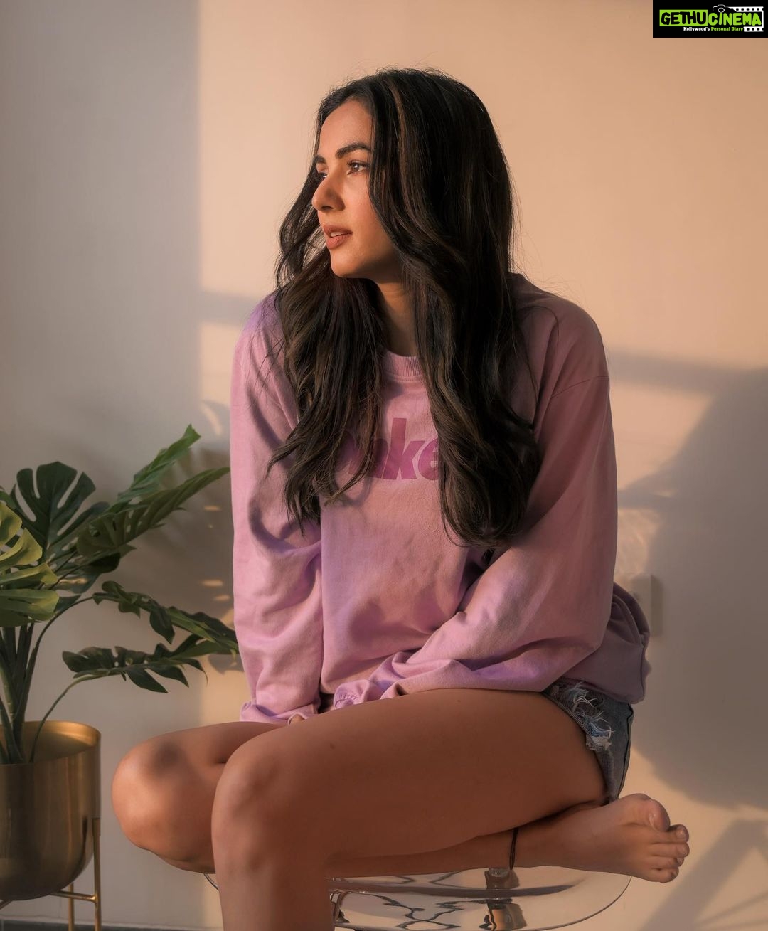Sonal Chauhan Instagram - Soaking up the Sunday sun ☀️ . . . . . . . . . . . . . . . . 📸 @assd_khan @mdaftabk #ॐ #love #sonalchauhan #sunday #peace #positivevibes #positivity #possibilities #beauty #hair #faith #lifestyle #life #magic #happiness #happygirl #sun #fitness #newyear #newbeginnings #miracle #sunlight #hoodie #sweater