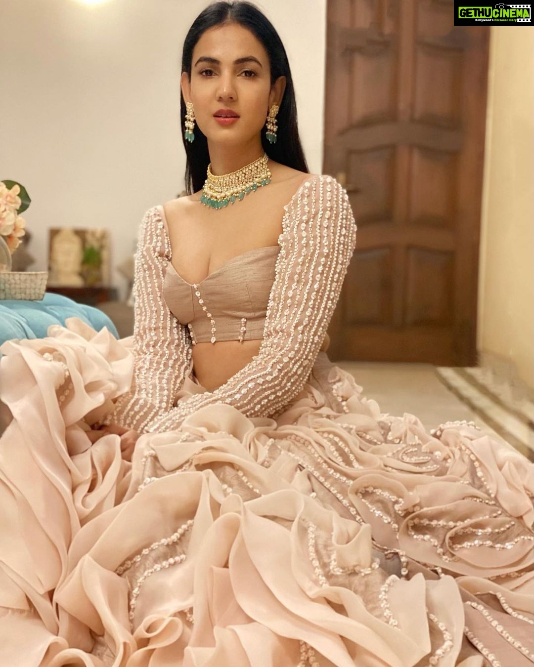 Sonal Chauhan Instagram - कोई भी ऐसा लम्हा नहीं है... जिसमें मेरे तू होता नहीं है... मैं सो भी जाऊ रातों में लेकिन... तू है की मुझे में सोता नहीं है... 🌸🌸🌸 . . . . . . . . . . . . Outfit ~ @pinkpeacockcouture @viralmantra Jewellry ~ @houseofshikha Styled by @d_devraj 📸 ~ @himanichauhan #love #sonalchauhan #beauty #positivevibes #positivity #jewellery #indian #lehenga #traditional #magic #miracle #faith #wednesday #morning #choker #earrings #jannat #saeedqadri