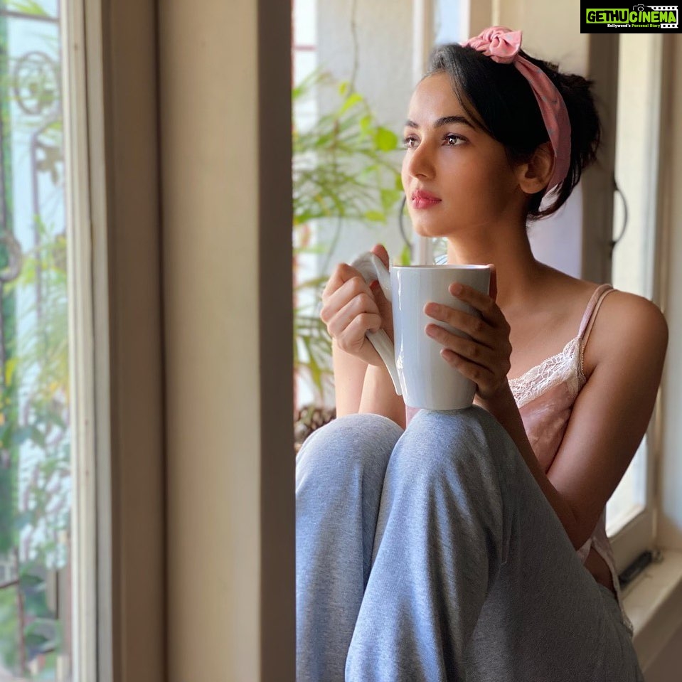 Sonal Chauhan Instagram - Let’s see how well y’all know me 🤔 What am I drinking in that cup?? 1. Tea 2. Green Tea 3. Coffee Tell me your answers in the comments below ☕️ 🍵 ☕️ . . . . . . . . . . . . . 📸 @himanichauhan #ॐ #love #live #laugh #sonalchauhan #morning #positivevibes #positivity #positivethinking #magic #miracle #faith #tea #coffee #greentea #beauty
