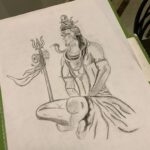 Sonal Chauhan Instagram - ।।ॐ नमः शिवाय ।। ॐ त्र्यम्बकं यजामहे सुगन्धिं पुष्टिवर्धनम्‌। उर्वारुकमिव बन्धनान्मृत्योर्मुक्षीय माऽमृतात्।। My fourth sketch!!! What should i title this sketch??? . . . . . . . . . #ॐ #shiva #shivasketch #pencildrawing #sketch #charcoal #charcoaldrawing #art #love #faith #positivevibes #myall #myprotector #endless #beginning #beginnerartist #beginner