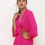 Sonal Chauhan Instagram - 💞💞💞 . . . . . Seperates- @since1988.in Earrings- @tiaratrendzofficial Hair n makeup-@vijaysharmahairandmakeup Styled by @d_devraj 📸- @zkhanphotography #happygirlsaretheprettiest #positivevibes #love #sonalchauhancloset