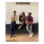Sonal Chauhan Instagram - What an enriching experience it was attending the KOCHI MUZIRIS BIENNALE. It was a indeed a day of revelations, where I discovered @boscomartis ‘s photography skills n most importantly @vyasabhishek77 ‘s keen interest in Art. I have a new found respect for you after seeing your “one of its kind” take on every piece of art that we saw. So much to learn from you Abhishek 🤗. Kochi Muziris Biennale