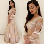 Sonal Chauhan Instagram - Can’t get over this stunnning outfit 🌸🌸🌸 . . . . . Outfit by @cheried_by_sherinadalamal Hair n make up by @makeupmonstersandy Styled by @d_devraj #phuket #wedding Phuket, Thailand