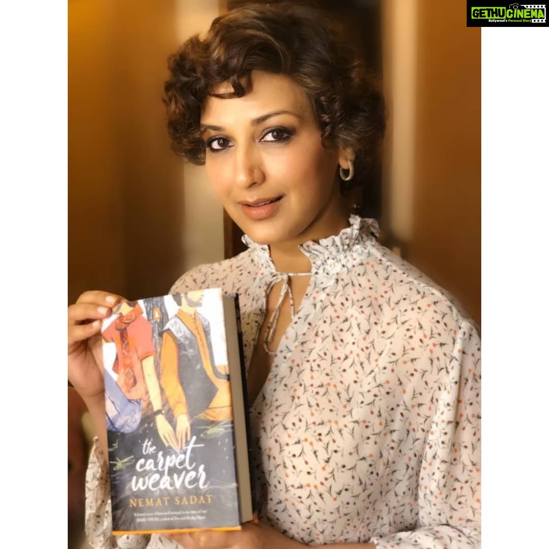 Sonali Bendre Instagram - #SBCBookOfTheMonth October is LGBT History Month, and October 11 is National Coming Out Day. What better way to celebrate it than with our next book for SBC, The Carpet Weaver by @nematsadat! The author was the first Afghan national to come out as gay, and he's been bravely campaigning for LGBTQ+ rights in Muslim communities worldwide. It's his first book and we're looking forward to reading it for SBC. Set largely in Afghanistan in the 1970s, The Carpet Weaver is a sweeping tale of a young gay man’s struggle to come of age and find love in the face of brutal persecution. I will be meeting the author for the #SBCBookDiscussion, so grab your copies and join in the conversation!