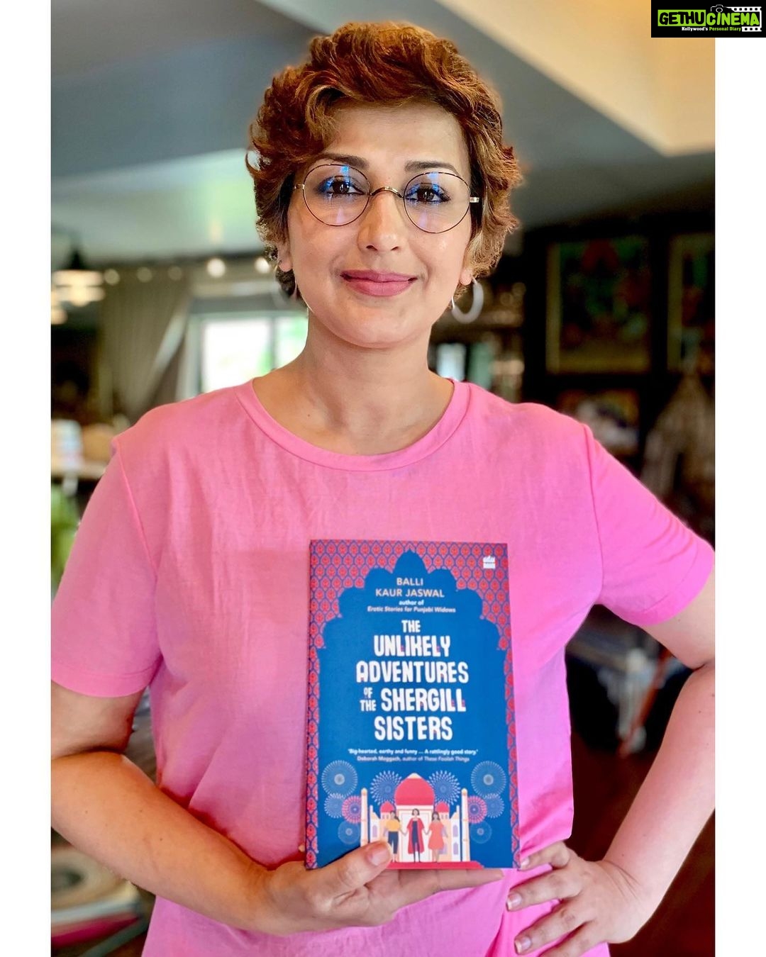 Sonali Bendre Instagram - Have heard a lot about ‘The Unlikely Adventures of the Shergill Sisters’ by Balli Kaur Jaswal... and that’s why it’s the next book for SBC! It’s a poignant story of three Punjabi sisters who embark on a pilgrimage to their homeland to lay their mother to rest. As someone with two sisters myself, I’m looking forward to see if there are similarities between fact and fiction… and I think I’m going to make them read this one too. So let’s get to it. Oh… and I’m excited to share that our book of the month is also available on @storytel.in, our audiobook partners, giving us another immersive way to experience this story. So happy reading… and happy listening. #SBCBookOfTheMonth #SBCxStorytel