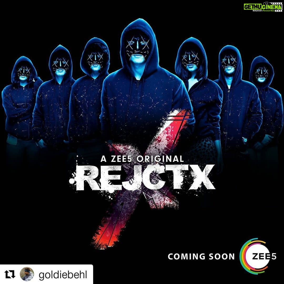 Sonali Bendre Instagram - Can't wait! #Repost @goldiebehl ・・・ The stage is set for #Rejctx! Are you ready to welcome them? . . #RejctxOnZee5 #IDontCare @rosemovies_ @zee5premium @tarkat07 @mutinous_me @anishavictor @masiwali @ayushkhurana21 @saadhikasyal @ridhikhakhar @prabhneetsinghh @poojaa.shetty @kubbrasait @sumeetvyas @rejctx.zee5