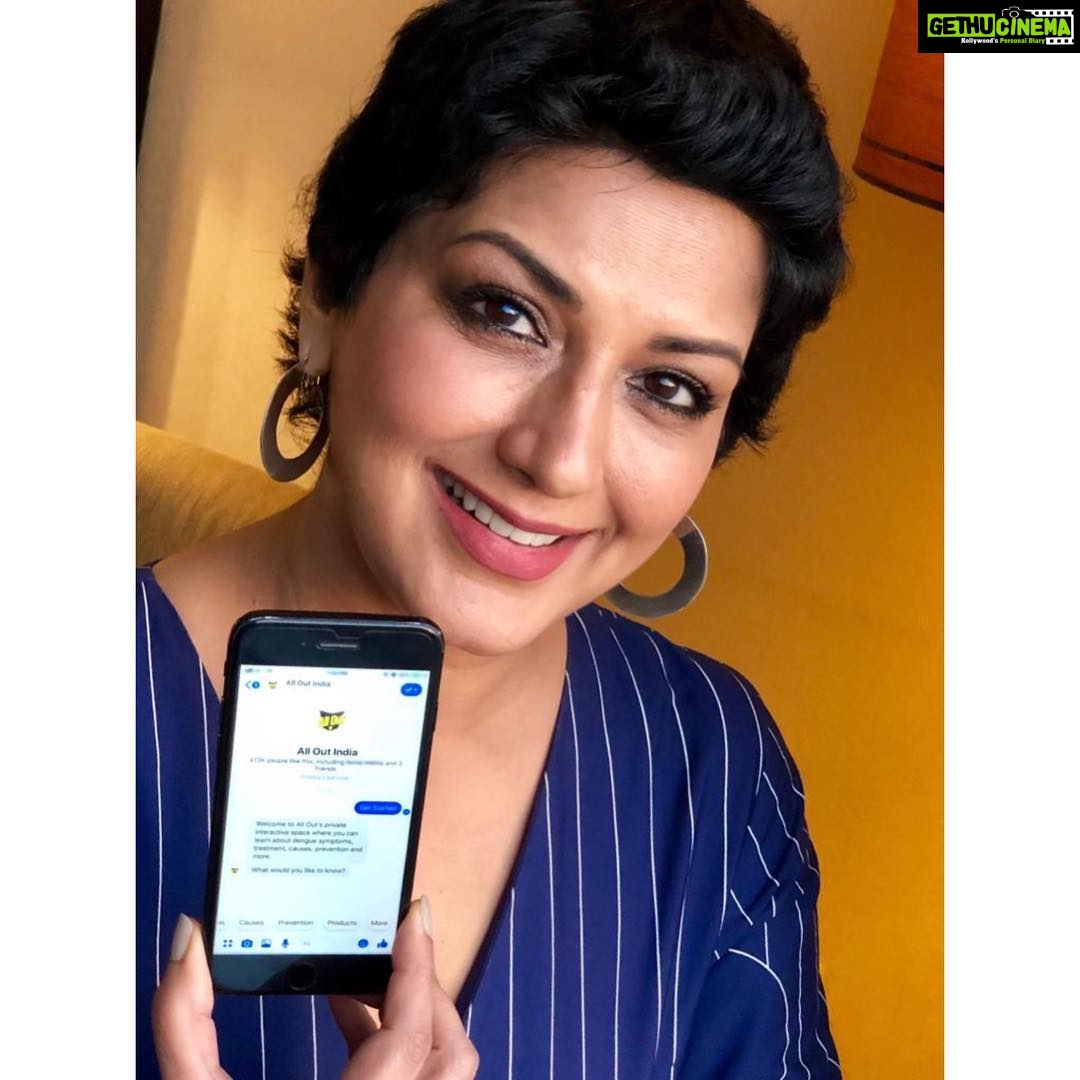 Sonali Bendre Instagram - During the course of my conversations with other moms, I discovered that the constant pressure to know everything sometimes acts as a deterrent to the well-being of our children. For that reason, @allout ®️’s #MujheSabNahiPata resonated with me on a primal level, as it emphasized that mothers should never be afraid to ask for help and accept that she doesn’t know everything. Parenting is a collective effort and we can learn so much from each other. There have often been times, when I wanted someone to answer my questions and aid me in taking better care of my child. Well, now there is someone, who will answer the queries related to dengue. In a bid to combat the threat of dengue and spread more awareness, All Out®️ has launched an online helpline that will help mothers get answers to their dengue-related questions. As they proudly admit #IDidntKnow, moms will now have easy access to expert advice at their fingertips. Link in bio!