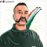 Sonali Bendre Instagram – 🙏🇮🇳 #JaiHind

#Repost @goldiebehl
・・・
Happy to have you back on your home soil Wing Commander #Abhinandan. Proud of your valour and courage. #IAF