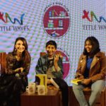 Sonali Bendre Instagram – Our first on ground activity for #SBCLilOnes! Thank you @sakpataudi for being so effortlessly articulate (as always). Thank you @neehagupta2002 for giving us an insight into your book #Different. And thank you @rockbehl for doing this Live for me and #SBC… you’ve always been around behind the scenes for SBC, it’s nice to see you on camera for it! So proud of you! 🤗 #SonalisBookClub Title Waves – Mumbai’s first large format boutique bookstore.