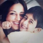 Sonali Bendre Instagram - Ranveeeeer! My sun, my moon, my stars, my sky... Okay, maybe I'm being a bit melodramatic, but your 13th birthday deserves this. Wow, you're a teenager now... Will need some time to wrap my head around that fact. I can't tell you enough how proud I am of you... Your wit, your humour, your strength, your kindness, and even your mischief. Happy happy birthday, my not-so-little one. It's the first one that we're not together... I miss you terribly. Lots and lots of love always and forever.... biiiiig hug! @rockbehl