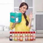 Sonali Bendre Instagram - Excited to unveil the all new @funfoods_bydroetker #ZeroFatDressings that comes in 10 delicious variants. You can add it to anything from salads to wraps or subs, and you can indulge guilt-free because it's #ZeroFatZeroGuilt! Toh ab #FoodMeinDaaloMagic with @funfoods_bydroetker!