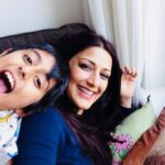 Sonali Bendre Instagram - The world needs more of this... Smiles, love and laughter. #FamilyTime #WorldSmileDay