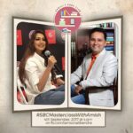 Sonali Bendre Instagram – Thrilled to announce that one of India’s best storytellers, @authoramish, will be conducting a #Masterclass on the research that goes behind writing fiction and nonfiction, his journey, and his latest book #ImmortalIndia on the 4th of September at 4 pm! #SBCMasterclassWithAmish