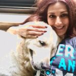 Sonali Bendre Instagram - Home is where the dog is! #LittleMissIcy #Doggo #DogsOfInstagram #Doggos #Dog #DogsAreAMansBestFriend