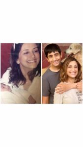 Sonali Bendre Instagram - Boy turned man 😃
#Sweet16 @rockbehl