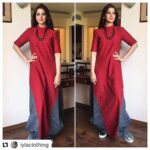 Sonali Bendre Instagram - #Repost @iylaclothing with @repostapp ・・・ Love the look! Sonali Bendre Behl @iamsonalibendre exudes easy and effortlessness in our colour block handwoven dress, @en_inde_space neck piece and uber cool @axelarigato sneakers! #sonalibendre #lovethelook #springsummer17 #iylathreads #homegrown #handmade #handwoven #designedwithlove #madewithcare #easy #effortless #chic #lovethelook #comingsoon‼️ 🌟😍❤️✨