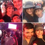 Sonali Bendre Instagram - Concert time family time....#coldplay #concert #growinguptoofast #fun MMRDA Grounds BKC