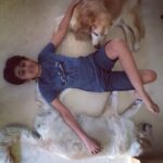 Sonali Bendre Instagram – My babies ❤️ #lazysunday #puppiesbabies #growingsofast #myworld #joy #happiness #simplethings