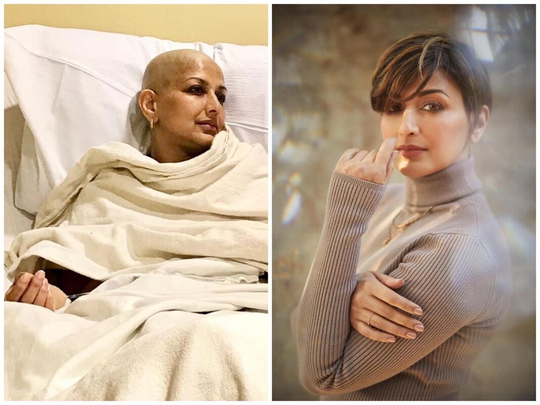 Sonali Bendre Instagram - How time flies... today when I look back, I see strength, I see weakness but most importantly I see the will to not let the C word define how my life will be after it... You create the life you choose. The journey is what you make of it... so remember to take #OneDayAtATime and to #SwitchOnTheSunshine 🌈☀️♥️ #CancerSurvivorsDay