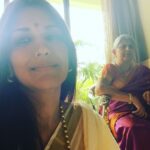 Sonali Bendre Instagram - Me n my Aai.... Happy Mother's Day! ❤️😘 #bestmom #unconditinallove #noexpectations #onlylove #totallydependable @gandhaliparanjape #rupatai #missmychildhood