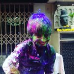 Sonali Bendre Instagram – Happy holi!!!!! #playsafe #playdry #joy #color #festival