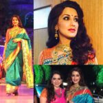 Sonali Bendre Instagram – Honoured to be the face of the initiative to revive Paithani Saris for the Maharashtrian Govt!