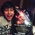 Sonali Bendre Instagram - The force awakens in my son!!!!