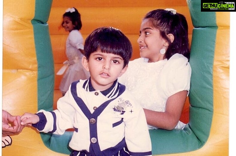 Sonam Kapoor Instagram - Love you brother. The best baby brother has grown into an amazing man. I hope and pray you reach your potential and fulfill your dreams. But on your birthday I mostly wish for your health and happiness. ❤️ @harshvarrdhankapoor #birthday #birthdaywishes 🎉 🎂