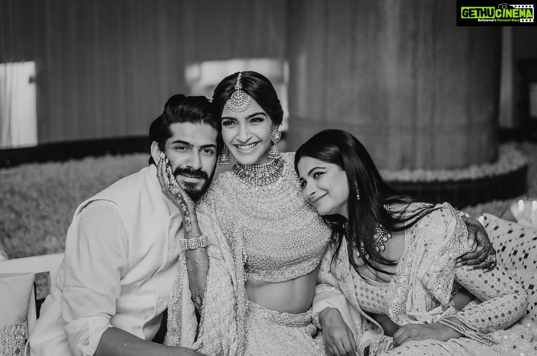 Sonam Kapoor Instagram - Love you brother. The best baby brother has grown into an amazing man. I hope and pray you reach your potential and fulfill your dreams. But on your birthday I mostly wish for your health and happiness. ❤️ @harshvarrdhankapoor #birthday #birthdaywishes 🎉 🎂
