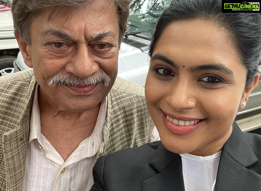 Sonu Gowda Instagram - #drushya2 Long pending time to work with ravichandran sir, working mode is always different than meeting in some occasions, ravi sir I would definitely want to work with you more, it was delightful to be on sets, it was just 2-3 days of shoot but what I learnt on the set from P Vasu sir will remain in my heart forever, he made me realise I’m a strong woman and never get comfortable with what I have, he pushed me to better me as an actor.. after working in so many films I never got a chance to work with my fav actor- Anant sir, my eyes were just stuck on him to see him in person, in this movie In given little time it was nice meeting Anant sir, Prabhu sir, navya Nair ma’am,Asha sharath ma’am, Pramod sir, Krishna sir, aarohi and others 😊😊😊 #drushya2 releasing tomorrow on 10.12.2021 at your nearest theatres.. please do watch.. • • same year same lawyer character but two different movies..