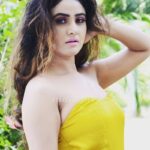 Sony Charishta Instagram – The Yellow Bird 💛💛💛 #sonycharishta #actress #stylish #style #beauty #queen #glam #hot #fashion #model #swag #navel #pic #picoftheday #photoshoot #prettygirl #shootout #followforfollow #instalove #like #love #comment #sony