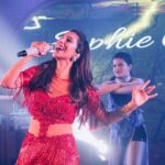 Sophie Choudry Instagram – So much gratitude & happiness! Back on stage with my team, all vaccinated. We’ve been performing for very limited crowds but the energy we feel could fill a stadium!! Online gigs have been fun but nothing compares to the real deal❤️#mondaymotivation #lovewhatyoudo #gratitude #happiness #giglife #vaccinated #sophiechoudry #livemusic #teamsophie #backtowork